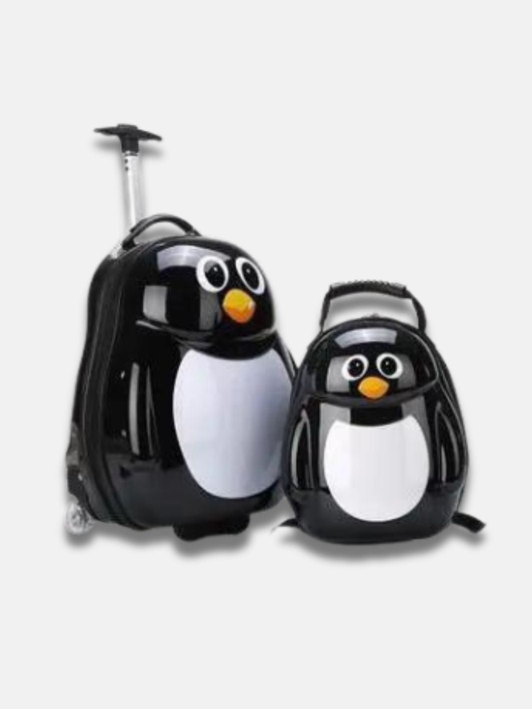 Ensemble Bagage enfant + sac à dos 3d Animals | OdinLite.com Ever / Pingouin