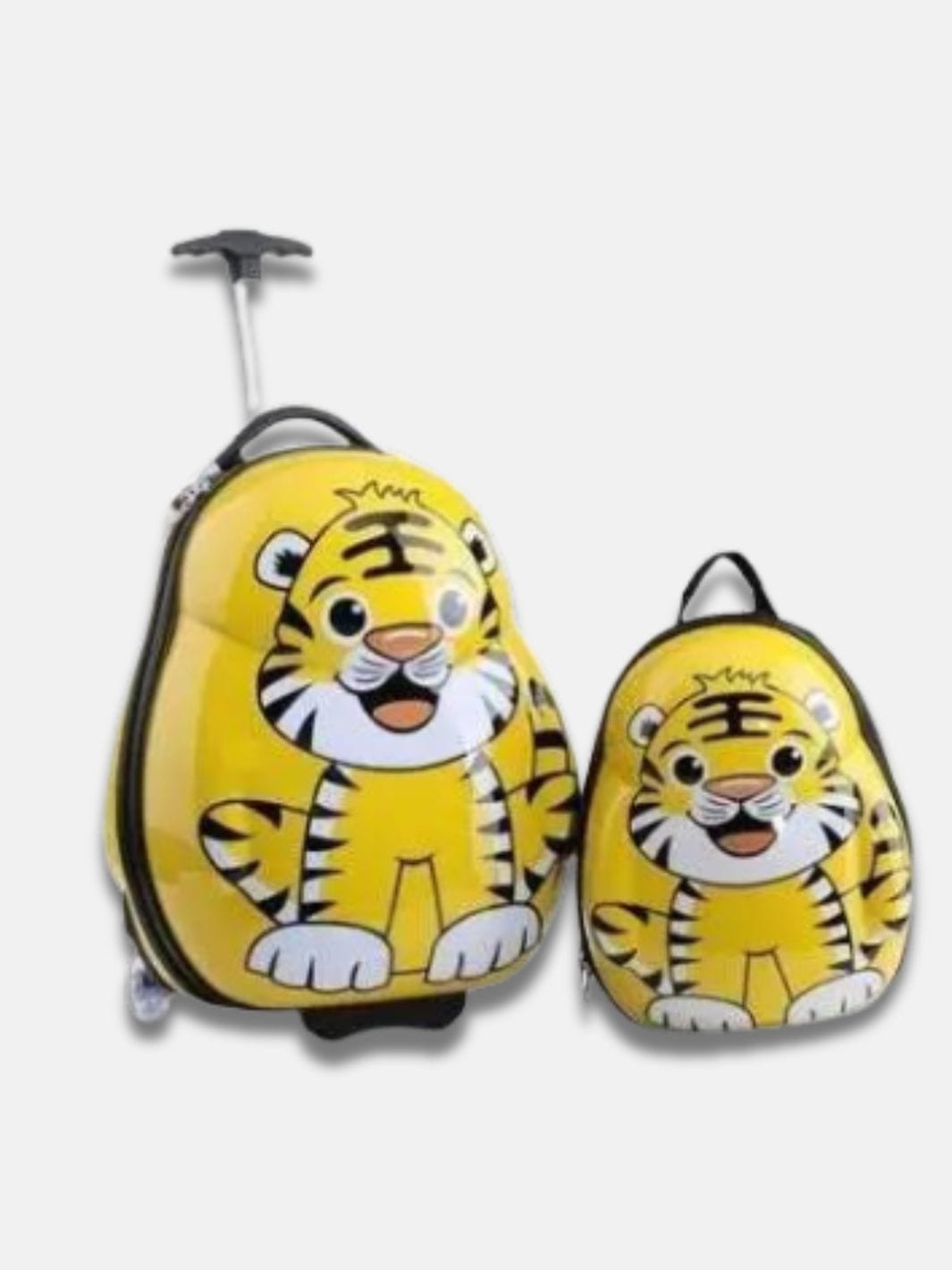 Ensemble Bagage enfant + sac à dos 3d Animals | OdinLite.com Ever / Tigre