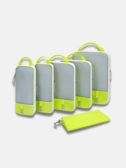 Organisateur De Sac De Voyage | OdinLite.com Organisateur / Set de 6 pièces Jaune fluo