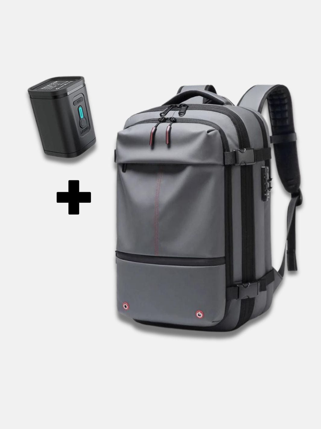 Sac à Dos Compression Sous Vide | OdinLite.com Gris pompe incluse