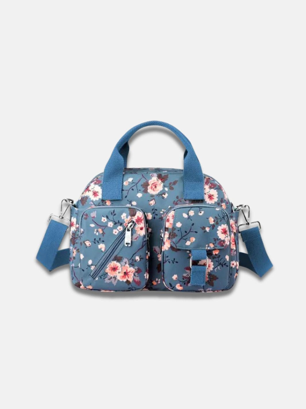 Sac de voyage Weekend Flower | OdinLite.com Ever / Bleu clair