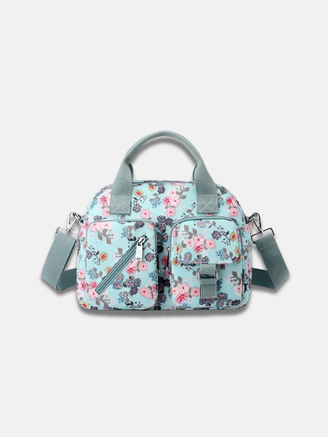 Sac de voyage Weekend Flower | OdinLite.com Ever / Cyan