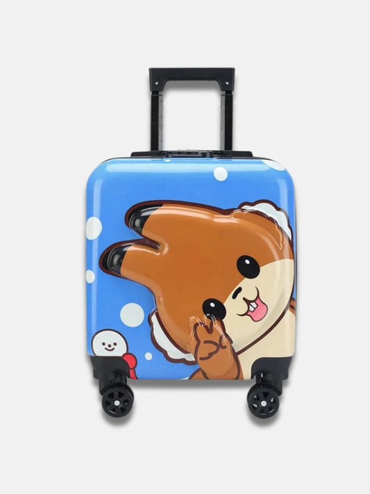 Valise Enfant Cabine Full Fun 3d | OdinLite.com Easy / Fizzy bleu