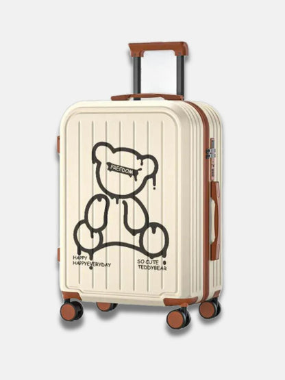 Valise Format Cabine Freedom Teddy | OdinLite.Com Easy / T Beige Solo