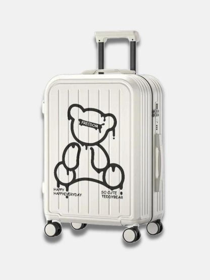 Valise Format Cabine Freedom Teddy | OdinLite.Com Easy / T Blanc Solo