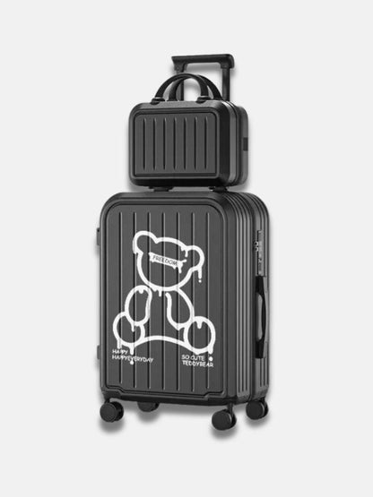 Valise Format Cabine Freedom Teddy | OdinLite.Com Easy / T Noir Duo