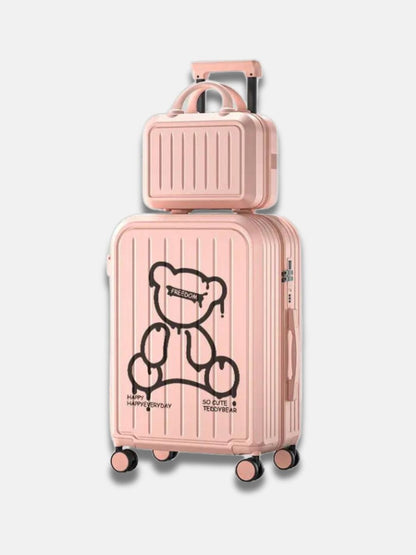 Valise Format Cabine Freedom Teddy | OdinLite.Com Easy / T Rose Duo